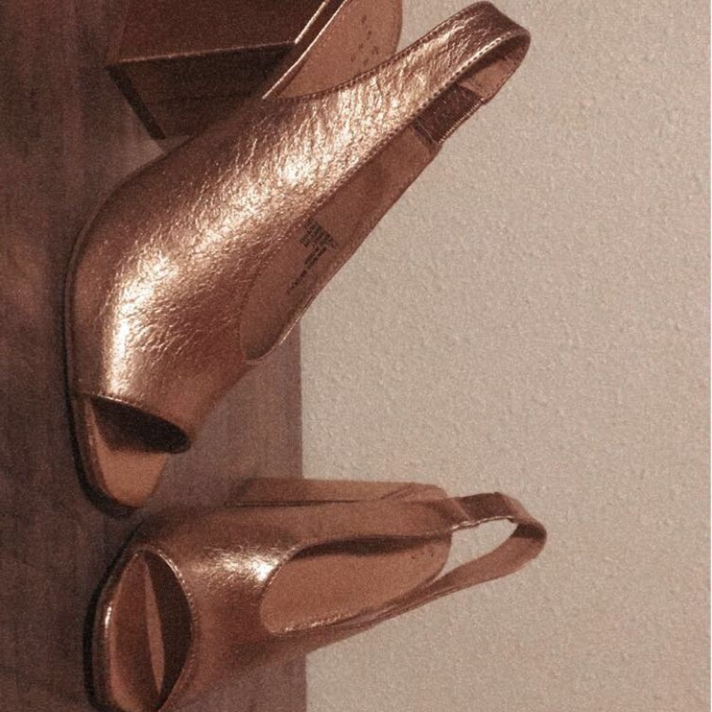 Golden heels